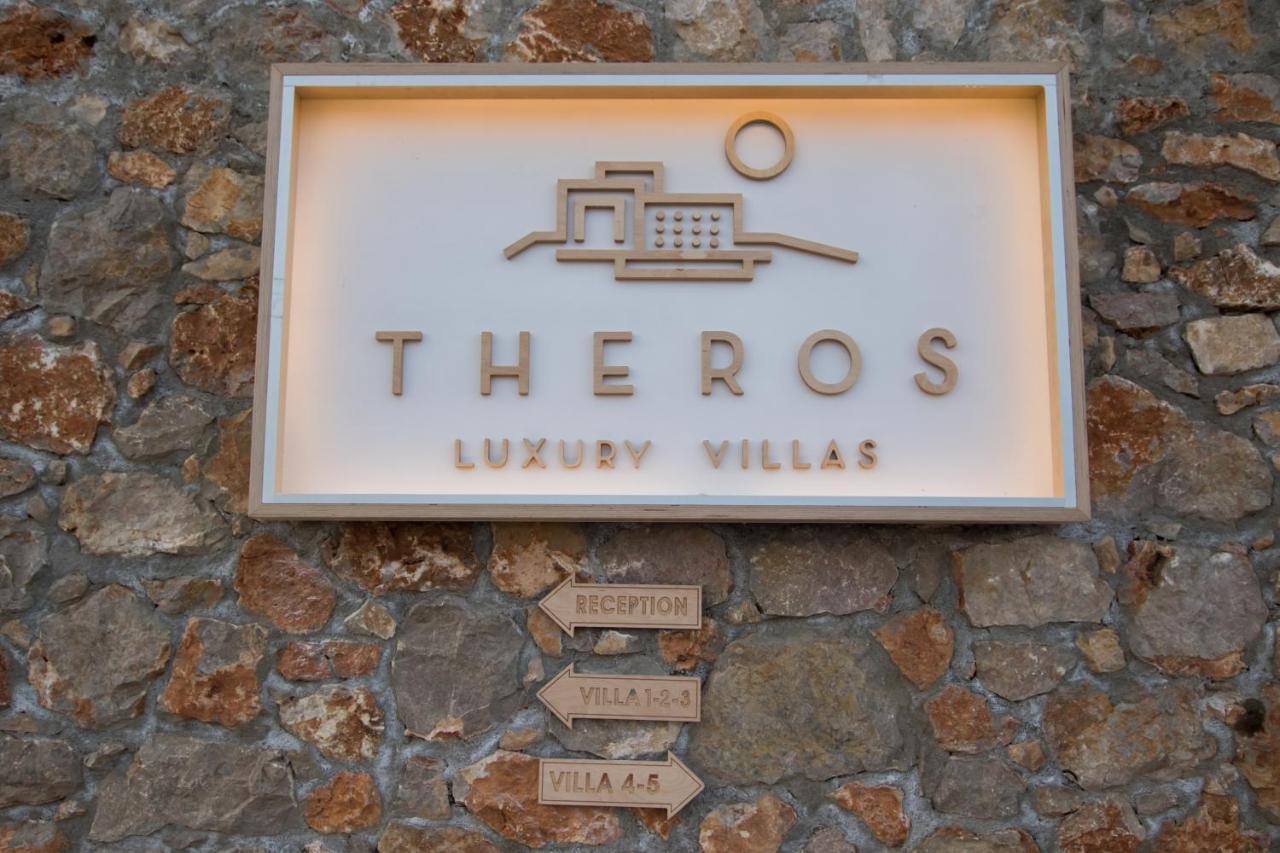 Theros Luxury Villas Damatria Exterior foto