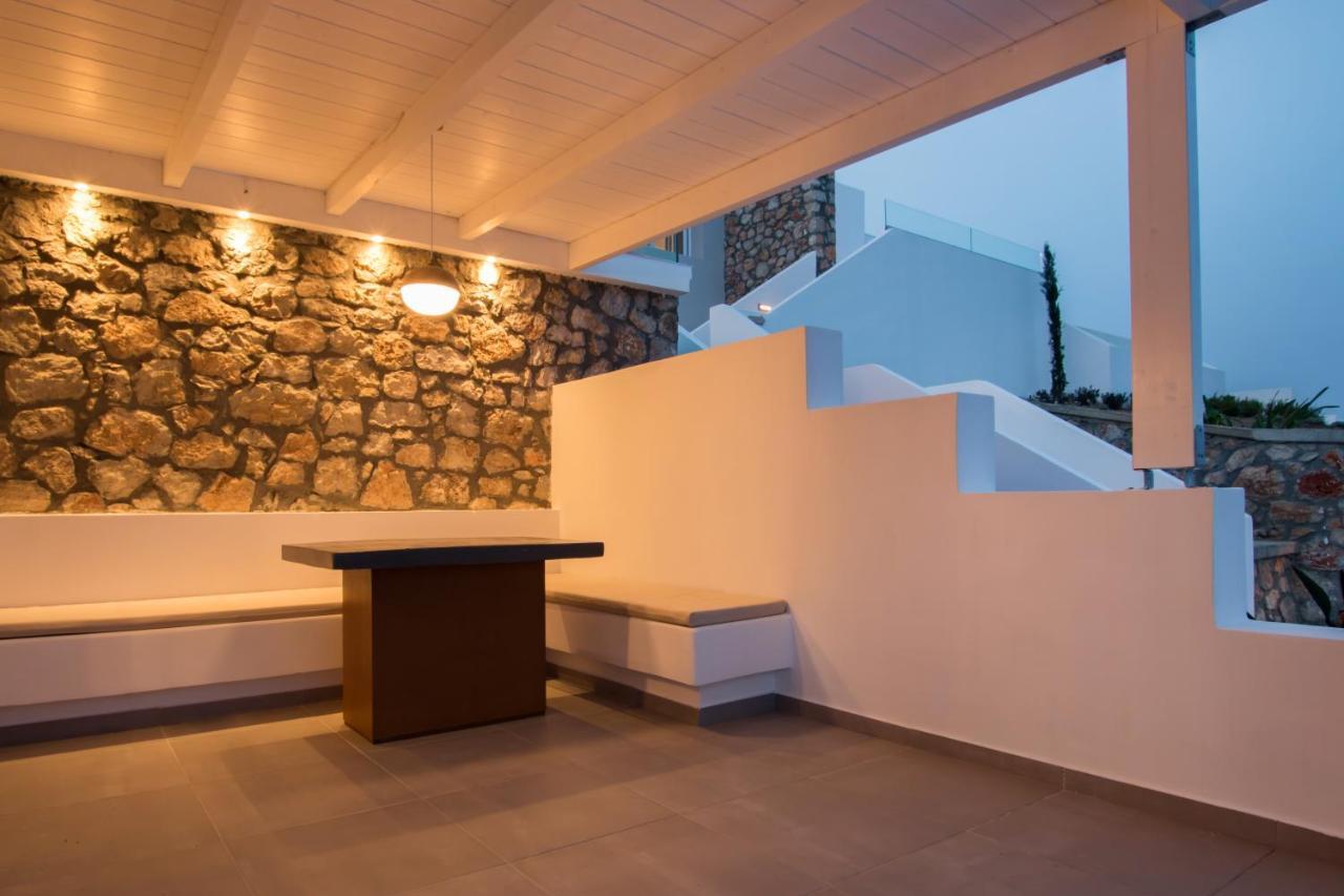 Theros Luxury Villas Damatria Exterior foto