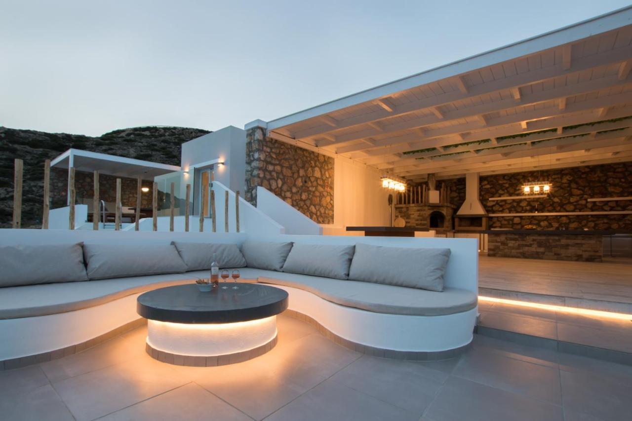 Theros Luxury Villas Damatria Exterior foto