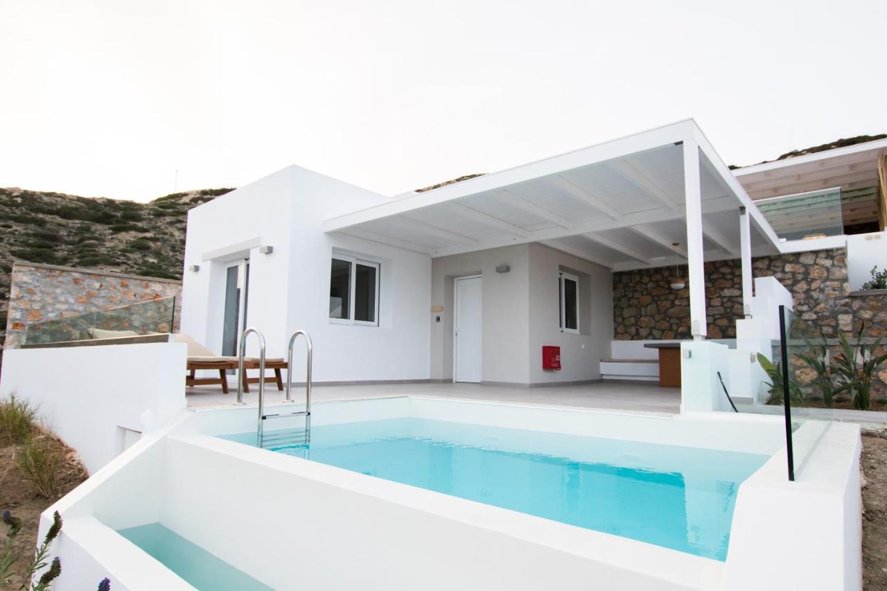 Theros Luxury Villas Damatria Exterior foto