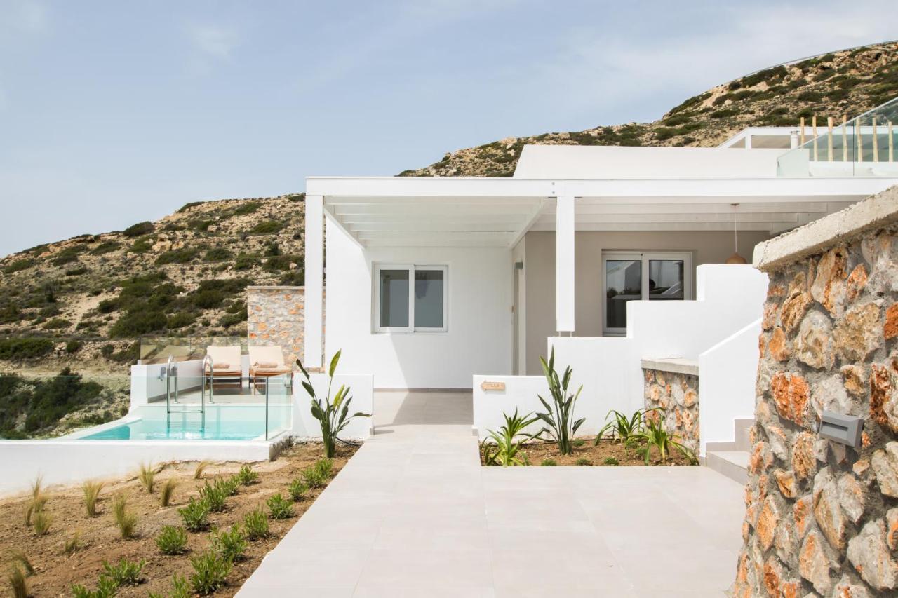 Theros Luxury Villas Damatria Exterior foto