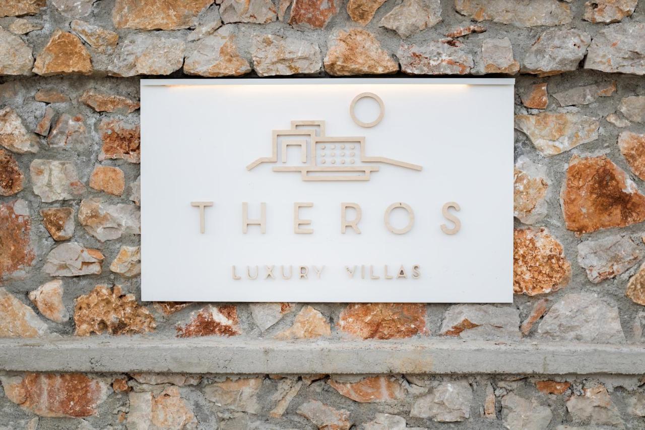 Theros Luxury Villas Damatria Exterior foto